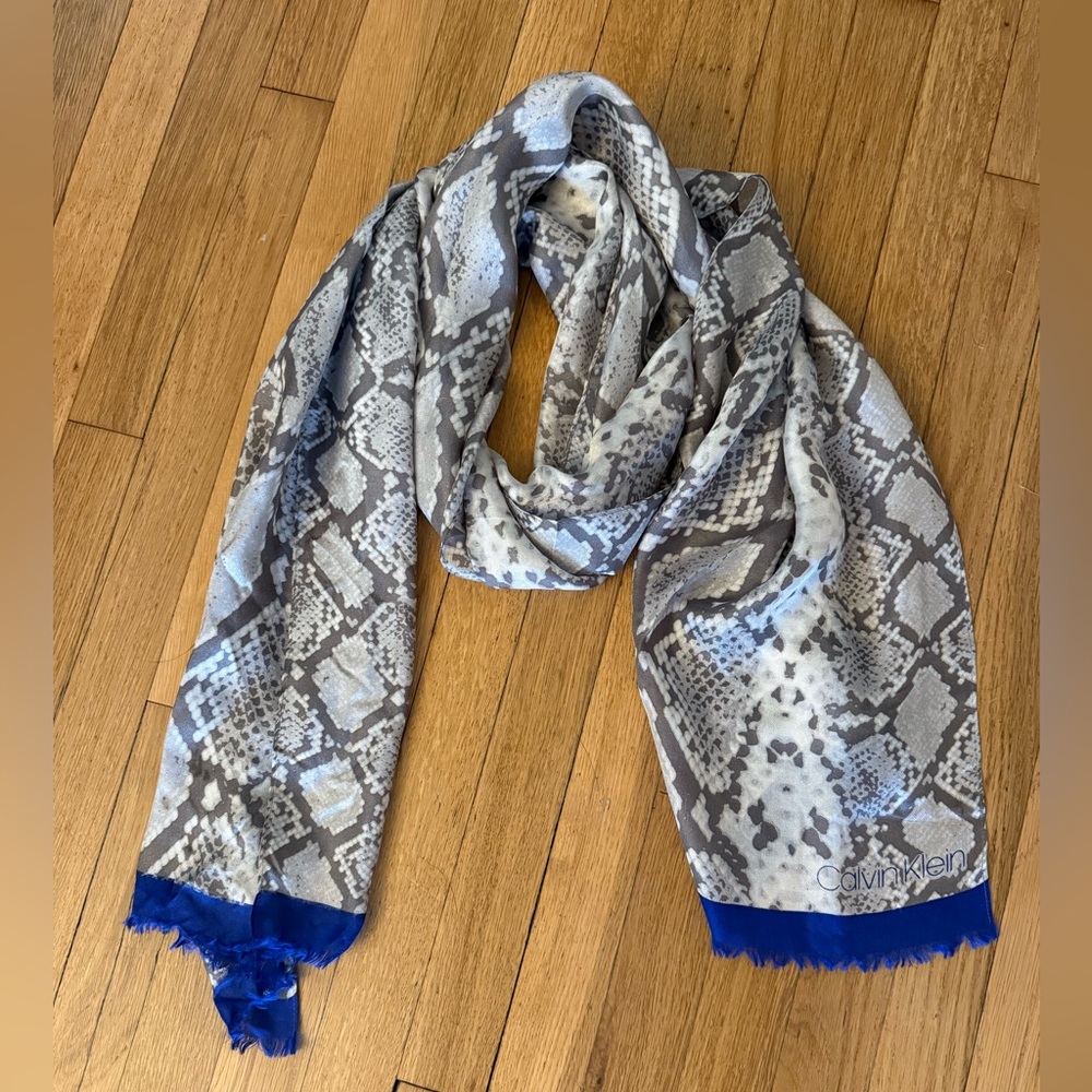Calvin Klein 100% Silk Scarf